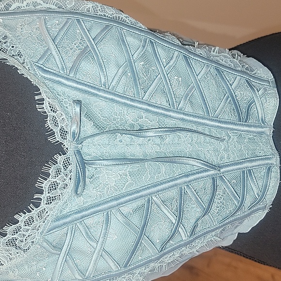 Victoria's Secret Mint Green Lace Up Bra - Picture 2 of 7